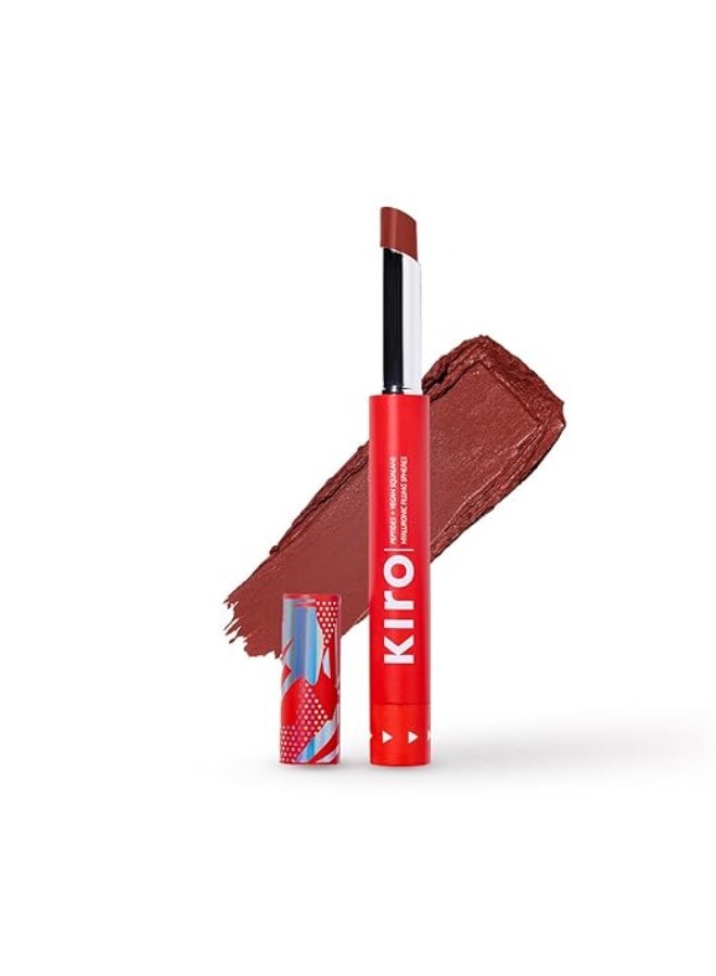 Kiro Slickstick Luxe Matte Lipstick - Rustic Cocoa, 2.4g | High-Pigment Velvet Matte Finish | Hydrating & Long-Lasting | Infused with Peptides & Hyaluronic Spheres | 12 Nude, Pink, Brown & Red Shades - Image 1